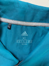 Adidas Golf Teal Blue Performance Polo T-Shirt (2XL)
