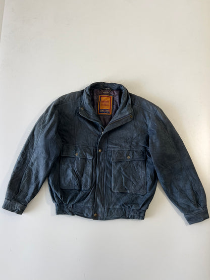 ZSuper Premium Structure Original Leather Jacket (RARE) (L)