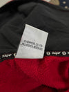 AAPE by A Bathing Ape | Red Black All Over Logo Sleeve Zip-Up Hoodie (M)