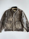 G-III authentic Bomber Premium Original Leather Jacket (XL)