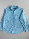 Ralph Lauren Blue Gingham Check Shirt(3Xl)