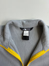 The North Face Grey Fleece Full-Zip Jacket Yellow Zip – Boys (XS)
