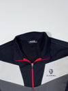 Black Yak Quarter-Zip Long Sleeve Training Top – Black Grey White (M)