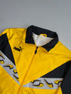 Vintage Puma Yellow Black Colour Block Track Jacket  women’s (XL)