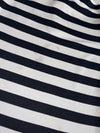Lacoste Striped Regular Fit Polo Shirt Black White (M)