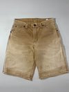 Dickies Washed Tan Carpenter Workwear Shorts (W:31) (L:21)