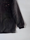 Dickies Quilted Flannel-Lined Hooded Chore Jacket – Washed Black,  (L)