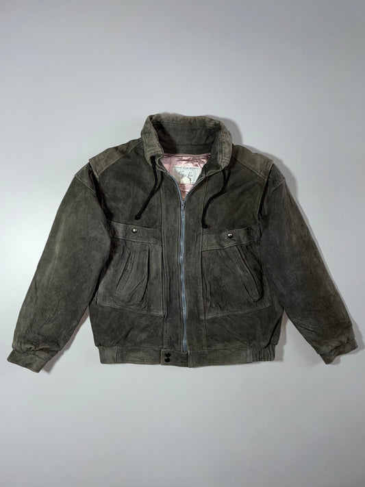 Bainton Premium Original Suede Leather Jacket (XL)