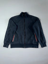 Nike Sportswear Full-Zip Jacket with Red Fleece Lining – Black, (XL)