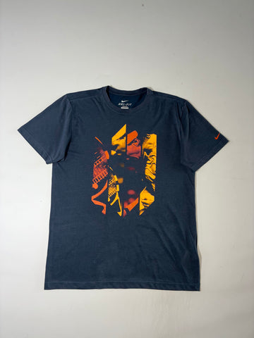 Nike Dri-FIT LeBron James Graphic T-Shirt – Navy (L)