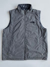 The North Face Reversible Puffer Vest | Black Grey (L)