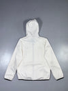 Adidas White Hooded Zip-Up Jacket (S)