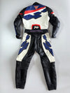 Dainese 2-Piece Leather Racing Suit m Pure leather moto suit, (PADDED)Jacket (XS) Pant (W:28)