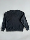 Adidas Essential 3-Stripes Black Crewneck Sweatshirt (S)