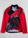 Fox Red & Black Long Sleeve Cycling Jersey (S/M)