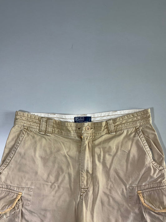 Polo Ralph Lauren Khaki Cargo Shorts (W:38|L:22)