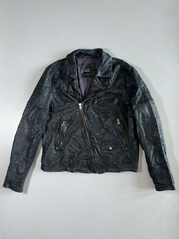 Topman Premium Original Leather Jacket (L)