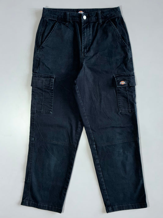 Dickies Black Cargo Combat Pants (W:28|L:37)