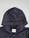 Abercrombie & Fitch Black Full-Zip Logo Hoodie (S)