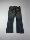 True Religion Dark Wash Flare Jeans (W:28) (L:36)