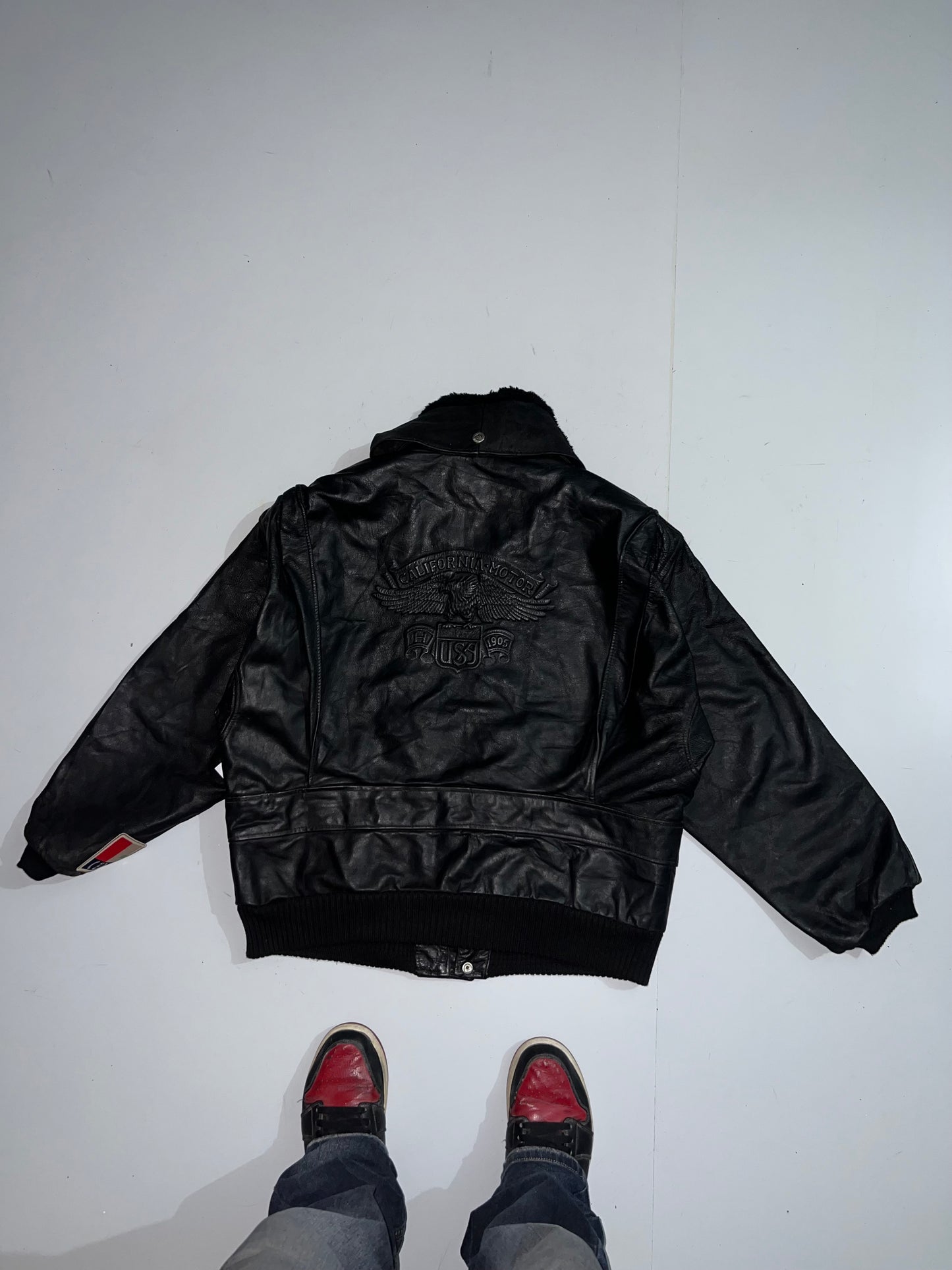 ZAIR FORCE AVIATION Premium Original Leather (RARE) (2XL)