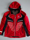 Black Yak | Extreme Series Technical Shell Jacket and detachable cap Red & Black (XL)