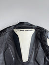 Alpinestars Perforated Star Logo Racing Leather Jacket Hump On Back (Paded)(S)