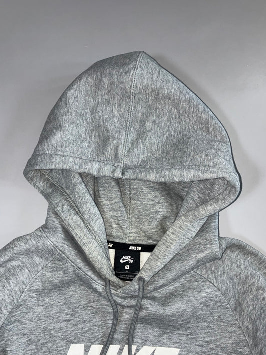 Nike SB Icon Pullover Hoodie Grey Marl (M)