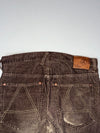 Y2K G-Star Raw Brown Corduroy 3D Twisted Pants (W:34) (L:43)