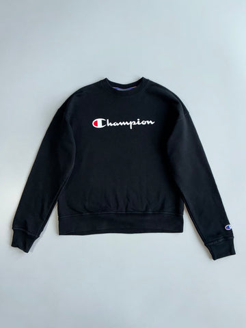 Champion | Script Logo Crewneck Sweatshirt (S)