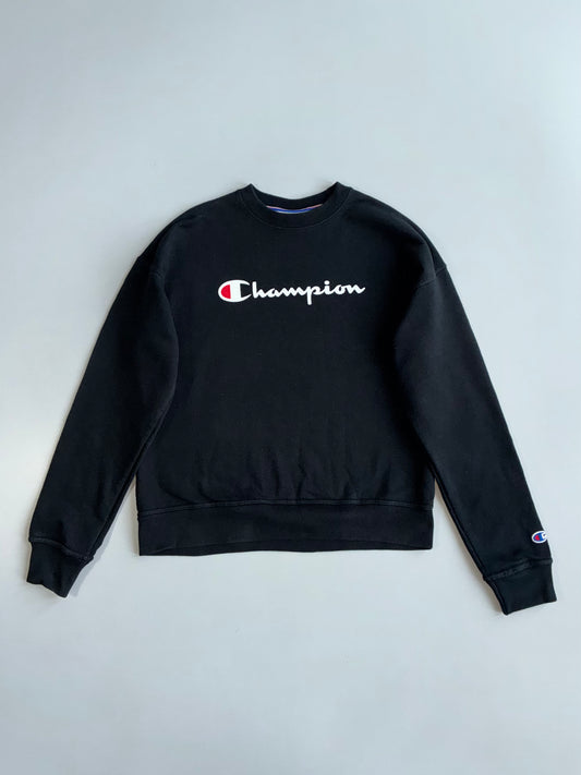 Champion | Script Logo Crewneck Sweatshirt (S)