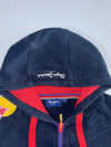 Pepe Jeans x Red Bull Racing F1 Team Hoodie Navy w/ Red Lining, Infiniti/Total/Geox Sponsors (XL)