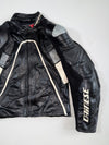 Dainese D72 Armored Leather Motorcycle Racing Jacket (Properly PADDED) (M)
