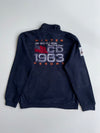 Camp David | Heli Skiing Alaska Embroidered Quarter-Zip Navy (Xl)