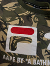 AAPE by A Bathing Ape x FILA Camo Crewneck (M)