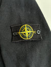 Stone Island Black Ribbed Quarter-Zip Knit Sweater (XL)