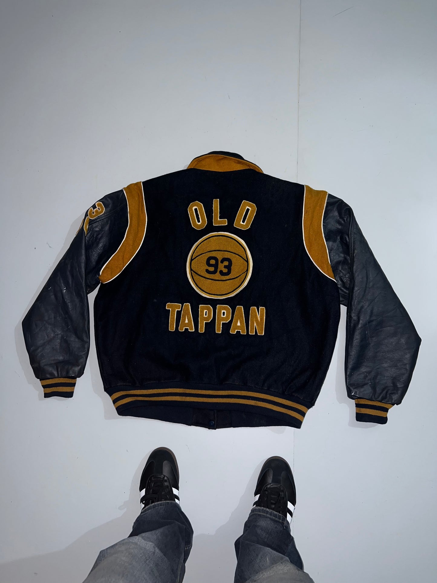 ZSuper Premium Original Varsity Jacket (Leather sleeve) (XL/2XL)