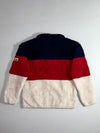 Fila Colorblock Sherpa Fleece Retro Zip-Up.(L)