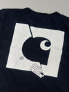 Carhartt WIP "Razor Blade" Detroit MI Graphic Tee – Black,l  (L)