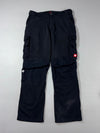 Engelbert Strauss Black Heavy Duty Cargo Work Pants (W:37) (L:44)