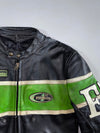 First Racing | Leather Moto Jacket with Thinsulate (M) (Paded)