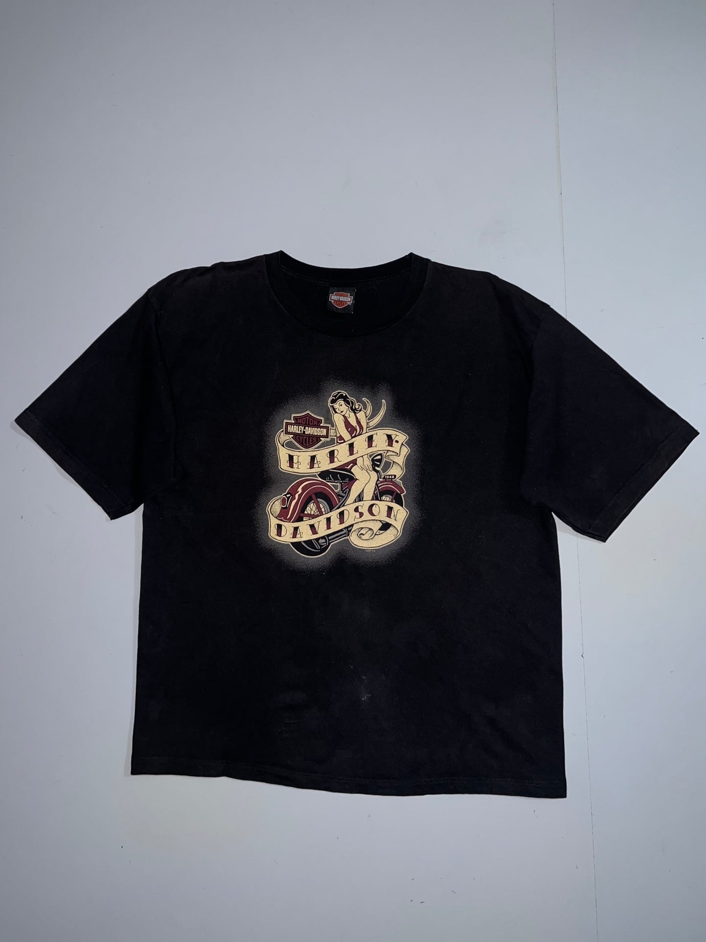 !                                       Harley Davidson Authentic Vintage tee Size - (XL/2XL)