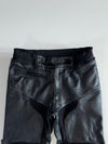 Spool Vintage Black Leather Motorcycle Racing Pants (W:36|L:40)