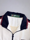 Polo Windbreaker Track Jacket White Navy Red Stripe Union Jack Vintage (L)
