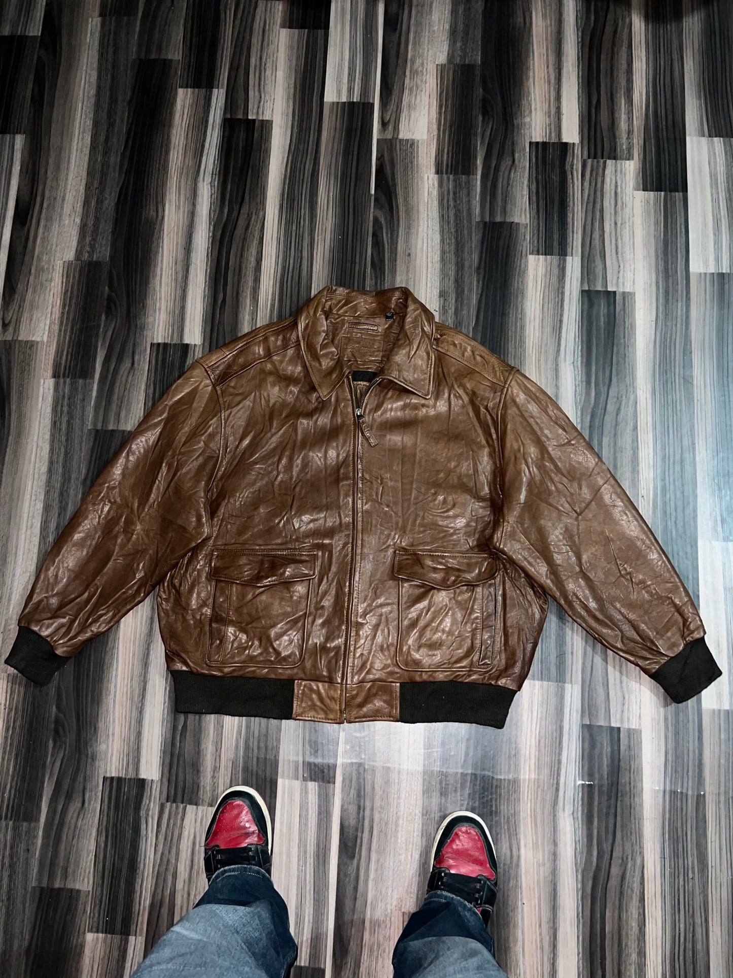 ZSuper Premium Original Leather Jacket (2XL/3XL)