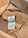 Tan Suede Leather Western Shirt Jacket(M)