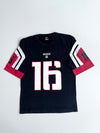 Nike Dodgers #16 Football Jersey Tee – Black/Red (S)