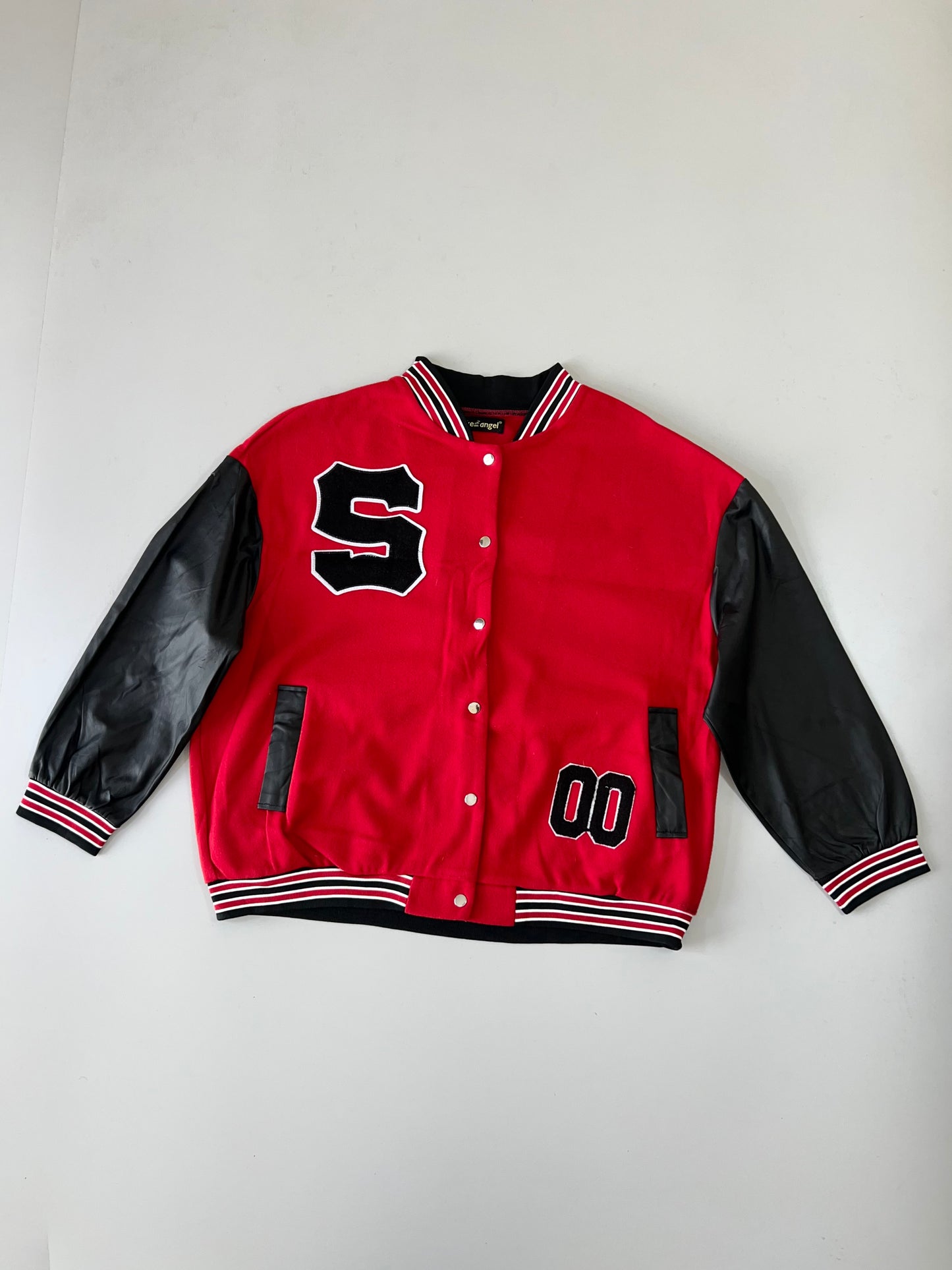 !                                                                                                                                                                                                       Super Premium Varsity Jacket (Leather sleeves) (XL/2XL)
