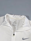 Nike Pro Dri-Fit Half-Zip Pullover – White (M)