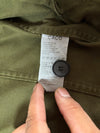 American Retro Vintage Field Jacket – Olive Green Cargo Style (L)